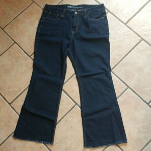 Old Navy Rock Star High Rise Dark Wash Jeans